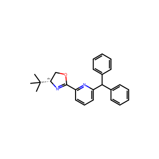 (R)-2-(6-Benzhydrylpyridin-2-yl)-4-(tert-butyl)-4,5-dihydrooxazole