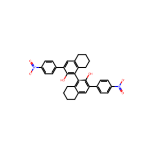 (S)-3,3′-Bis(4-nitrophenyl)-5,5′,6,6′,7,7′,8,8′-octahydro-[1,1′-binaphthalene]-2,2′-diol