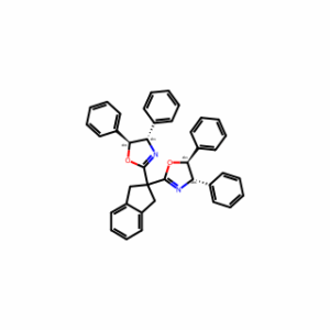 (4S,4′S,5S,5′S)-2,2′-(2,3-Dihydro-1H-indene-2,2-diyl)bis(4,5-diphenyl-4,5-dihydrooxazole)