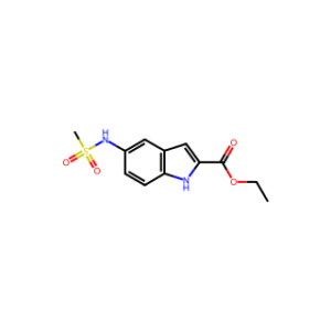 Ethyl 5-(methylsulfonamido)-1H-indole-2-carboxylate