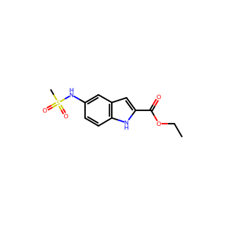 Ethyl 5-(methylsulfonamido)-1H-indole-2-carboxylate