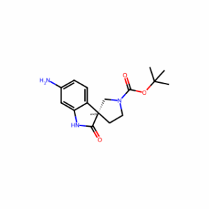 tert-Butyl 6-amino-2-oxospiro[indoline-3,3′-pyrrolidine]-1′-carboxylate