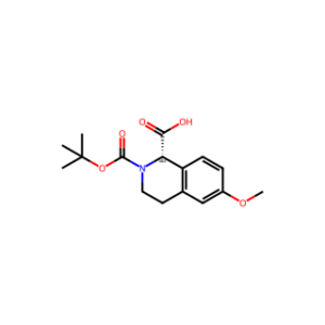 (S)-2-(tert-Butoxycarbonyl)-6-methoxy-1,2,3,4-tetrahydroisoquinoline-1-carboxylic acid