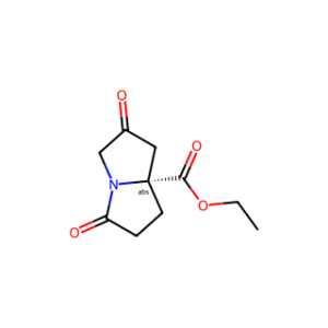 (R)-Ethyl 2,5-dioxohexahydro-1H-pyrrolizine-7a-carboxylate