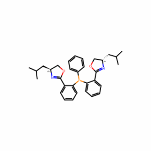 (4S,4′S)-2,2′-((Phenylphosphinediyl)bis(2,1-phenylene))bis(4-isobutyl-4,5-dihydrooxazole)