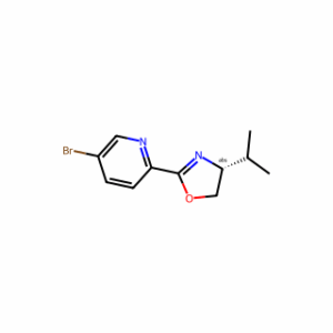 (R)-2-(5-Bromopyridin-2-yl)-4-isopropyl-4,5-dihydrooxazole