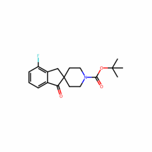 tert-Butyl 4-fluoro-1-oxo-1,3-dihydrospiro[indene-2,4′-piperidine]-1′-carboxylate