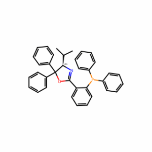 (R)-2-(2-(Diphenylphosphanyl)phenyl)-4-isopropyl-5,5-diphenyl-4,5-dihydrooxazole
