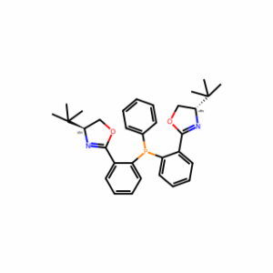 (4S,4′S)-2,2′-((Phenylphosphanediyl)bis(2,1-phenylene))bis(4-(tert-butyl)-4,5-dihydrooxazole)