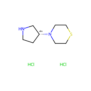 (R)-4-(Pyrrolidin-3-yl)thiomorpholine dihydrochloride