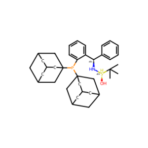 (R)-N-((R)-(2-(Di(adamantan-1-yl)phosphino)phenyl)(phenyl)methyl)-2-methylpropane-2-sulfinamide