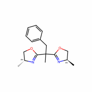 (4R,4′R)-2,2′-(1-Phenylpropane-2,2-diyl)bis(4-methyl-4,5-dihydrooxazole)