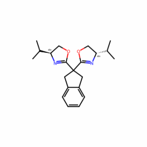 (4S,4′S)-2,2′-(2,3-Dihydro-1H-indene-2,2-diyl)bis(4-isopropyl-4,5-dihydrooxazole)