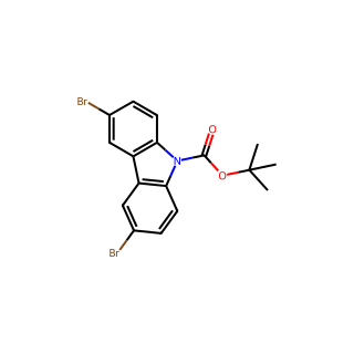 Tert-Butyl 3,6-Dibromo-9H-Carbazole-9-Carboxylate