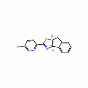 (3aR,8aS)-2-(5-Bromopyridin-2-yl)-3a,8a-dihydro-8H-indeno[1,2-d]oxazole