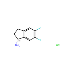 (R)-5,6-Difluoro-2,3-dihydro-1H-inden-1-amine hydrochloride