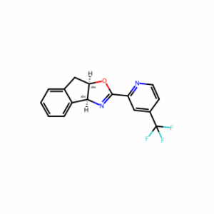 (3aS,8aR)-2-(5-(Trifluoromethyl)pyridin-2-yl)-8,8a-dihydro-3aH-indeno[1,2-d]oxazole