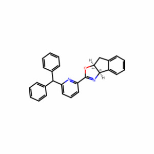 (3aR,8aS)-2-(6-Benzhydrylpyridin-2-yl)-3a,8a-dihydro-8H-indeno[1,2-d]oxazole