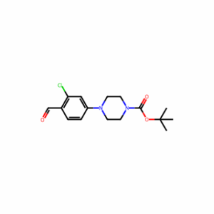 Tert-butyl 4-(3-chloro-4-formylphenyl)piperazine-1-carboxylate