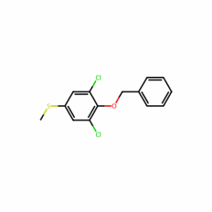 (4-(Benzyloxy)-3,5-dichlorophenyl)(methyl)sulfane