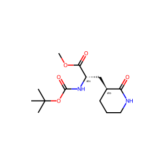 (S)-Methyl 2-((Tert-Butoxycarbonyl)Amino)-3-((S)-2-Oxopiperidin-3-Yl)Propanoate