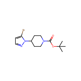 tert-Butyl 4-(5-bromo-1H-pyrazol-1-yl)piperidine-1-carboxylate