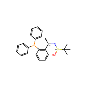 (R)-N-((R)-1-(2-(Diphenylphosphanyl)phenyl)ethyl)-2-methylpropane-2-sulfinamide