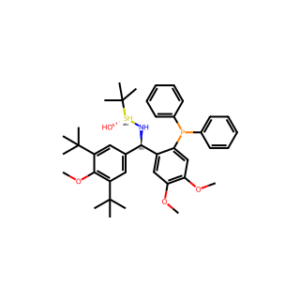 (R)-N-((R)-(3,5-Di-tert-butyl-4-methoxyphenyl)(2-(diphenylphosphanyl)-4,5-dimethoxyphenyl)methyl)-2-methylpropane-2-sulfinamide