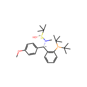 (R)-N-((S)-(2-(Di-tert-butylphosphanyl)phenyl)(4-methoxyphenyl)methyl)-N,2-dimethylpropane-2-sulfinamide