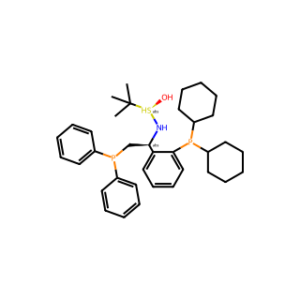 (R)-N-((S)-1-(2-(Dicyclohexylphosphanyl)phenyl)-2-(diphenylphosphanyl)ethyl)-2-methylpropane-2-sulfinamide