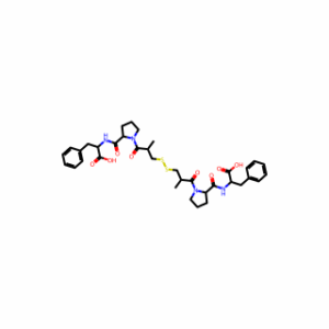 (2S,2’S)-2,2’-[[(2S,2’S)-1,1’-[(2S,2’S)-3,3’-Disulfanediylbis(2-methylpropanoyl)]bis(pyrrolidine-2,2’-carbonyl)]bis(azanediyl)]bis(3-phenylpropanoic Acid)