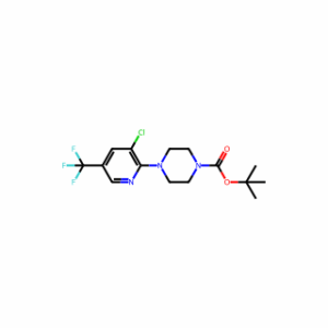 tert-Butyl 4-(3-chloro-5-(trifluoromethyl)pyridin-2-yl)piperazine-1-carboxylate