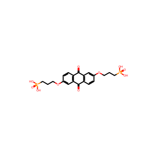 (((9,10-Dioxo-9,10-dihydroanthracene-2,6-diyl)bis(oxy))bis(propane-3,1-diyl))bis(phosphonic acid)