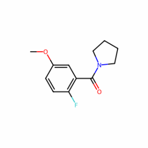 (2-Fluoro-5-methoxyphenyl)(pyrrolidin-1-yl)methanone