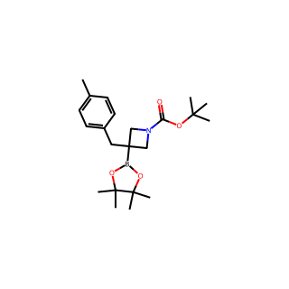 tert-Butyl 3-(4-Methylbenzyl)-3-(4,4,5,5-tetramethyl-1,3,2-dioxaborolan-2-yl)azetidine-1-carboxylate