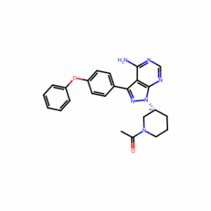 (R)-1-(3-(4-Amino-3-(4-phenoxyphenyl)-1H-pyrazolo[3,4-d]pyrimidin-1-yl)piperidin-1-yl)ethan-1-one