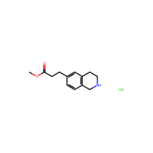 Methyl 3-(1,2,3,4-tetrahydroisoquinolin-6-yl)propanoate hydrochloride