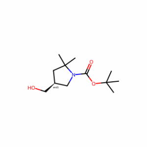 tert-Butyl 4-(hydroxymethyl)-2,2-dimethylpyrrolidine-1-carboxylate
