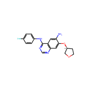 (S)-N4-(4-Fluorophenyl)-7-((tetrahydrofuran-3-yl)oxy)quinazoline-4,6-diamine (Afatinib Impurity)