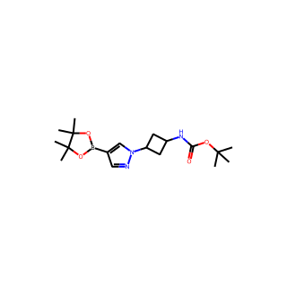 tert-Butyl (3-(4-(4,4,5,5-tetramethyl-1,3,2-dioxaborolan-2-yl)-1H-pyrazol-1-yl)cyclobutyl)carbamate