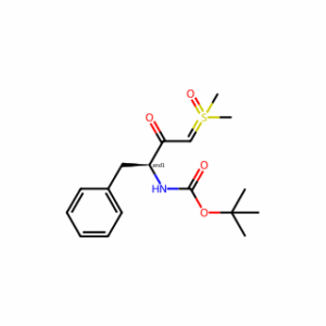 tert-Butyl (4-(dimethyl(oxo)-λ6-sulfanylidene)-3-oxo-1-phenylbutan-2-yl)carbamate