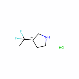 (3R)-3-(1,1-difluoroethyl)pyrrolidine;hydrochloride