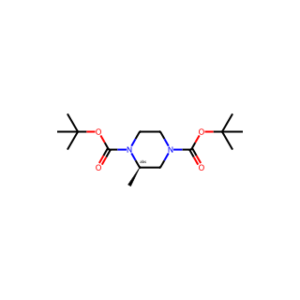 (R)-Di-tert-butyl 2-methylpiperazine-1,4-dicarboxylate