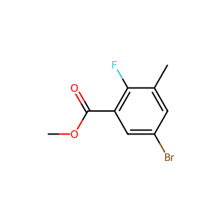 Methyl 5-bromo-2-fluoro-3-methylbenzoate
