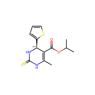 Isopropyl 6-methyl-4-(thiophen-2-yl)-2-thioxo-1,2,3,4-tetrahydropyrimidine-5-carboxylate