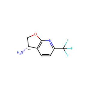 (3S)-6-(trifluoromethyl)-2,3-dihydrofuro[2,3-b]pyridin-3-amine