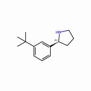 (2S)-2-(3-tert-butylphenyl)pyrrolidine