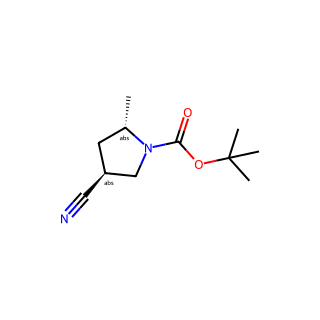 tert-butyl (2S,4S)-4-cyano-2-methyl-pyrrolidine-1-carboxylate