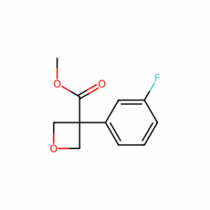 methyl 3-(3-fluorophenyl)oxetane-3-carboxylate