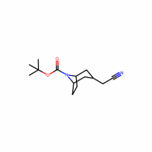 tert-butyl 3-(cyanomethyl)-8-azabicyclo[3.2.1]octane-8-carboxylate